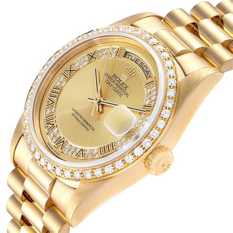 rolex presidential diamond mens|the Rolex president.